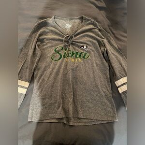Blue 84 Charcoal Siena Saints Lace-Up Shirt